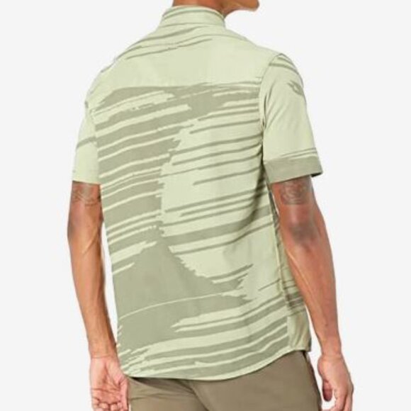 Oakley Tempo woven button down short sleeve shirt men’s size XL NWT - Picture 5 of 5